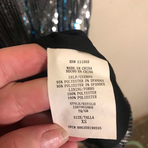 Lily Rose Sequin SleevelessParty Dress - Picture 4 of 5